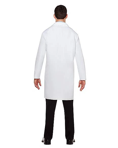 Adult Lab Coat Doctor Costume 2 Adult Lab Coat Doctor Costume - Image 2