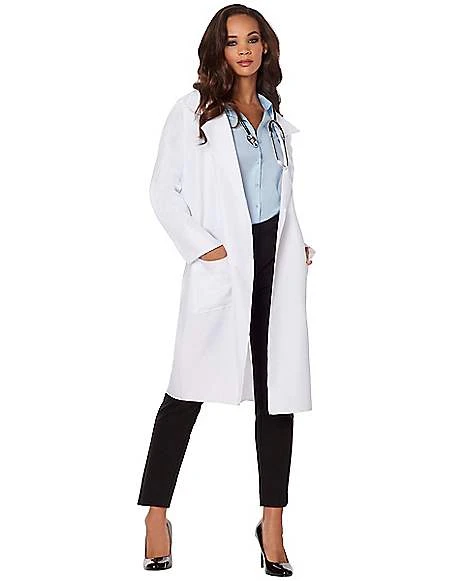 Adult Lab Coat Doctor Costume 4 Adult Lab Coat Doctor Costume - Image 4