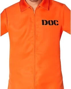Adult Department Of Corrections Prisoner One Piece Costume -Holiday Discount Store 00580803 c