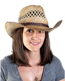 Western Seagrass Hat -Holiday Discount Store 01067701 c