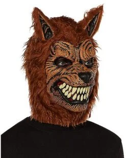 Animotion Brown Werewolf Full Mask -Holiday Discount Store 01107168 c