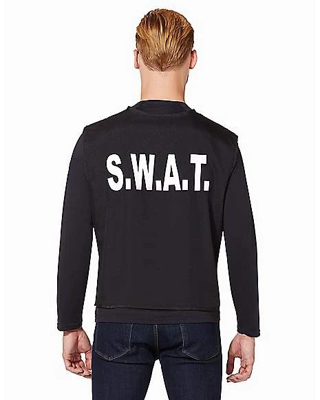 Adult SWAT Vest Costume 2 Adult SWAT Vest Costume - Image 2