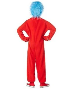 Kids Thing 1 And Thing 2 One Piece Costume - Dr. Seuss 7 Kids Thing 1 And Thing 2 One Piece Costume - Dr. Seuss -Holiday Discount Store 01254069 d