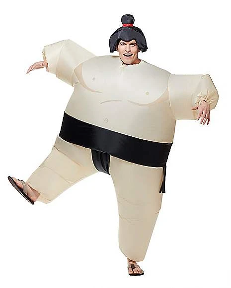 Adult Sumo Wrestler Inflatable Costume 1 Adult Sumo Wrestler Inflatable Costume