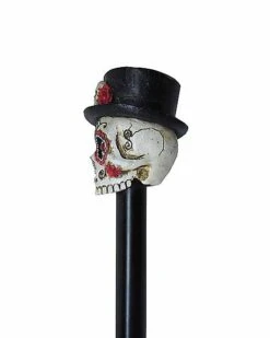 Day Of The Dead Skull Staff -Holiday Discount Store 01268945 c