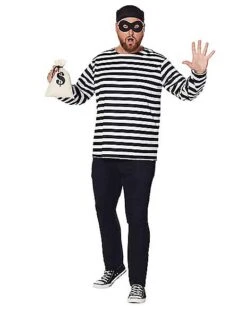 Adult Burglar Costume -Holiday Discount Store 01297035 a