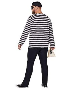 Adult Burglar Costume -Holiday Discount Store 01297035 b