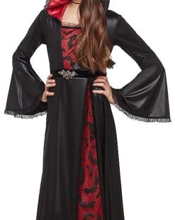 Kids Bat Vampiress Costume -Holiday Discount Store 01345099 c