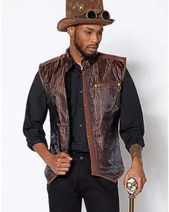 Steampunk Vest -Holiday Discount Store 01345677 a