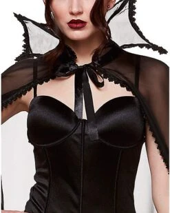 Adult Sheer Vampire Cape -Holiday Discount Store 01346543 c