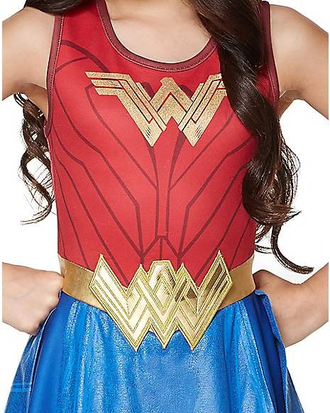 Kids Wonder Woman Costume Dress - DC Comics 4 Kids Wonder Woman Costume Dress - DC Comics - Image 4
