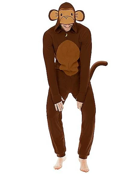 Adult Monkey Union Suit 3 Adult Monkey Union Suit - Image 3