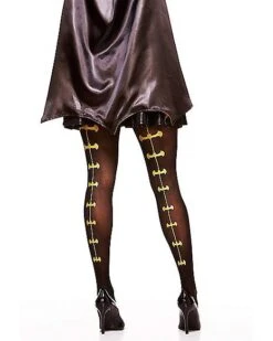 Batman Gold Backseam Tights - DC Comics
