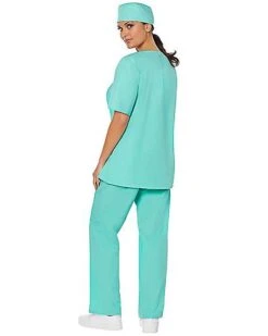 Adult ER Surgeon Costume 12 Adult ER Surgeon Costume -Holiday Discount Store 01385145 d