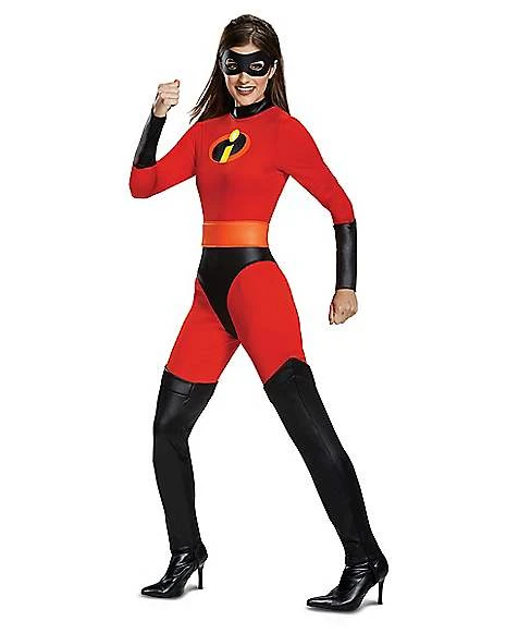 Adult Mrs. Incredible Costume - The Incredibles 2 2 Adult Mrs. Incredible Costume - The Incredibles 2 - Image 2