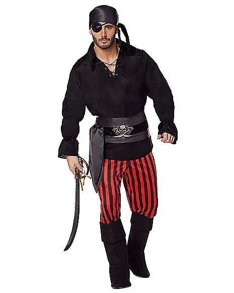 Adult Pirate Costume 1 Adult Pirate Costume