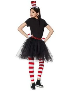 Kids Cat In The Hat Dress Costume - Dr. Seuss -Holiday Discount Store 01406982 c