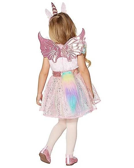 Toddler Winged Unicorn Costume 2 Toddler Winged Unicorn Costume - Image 2