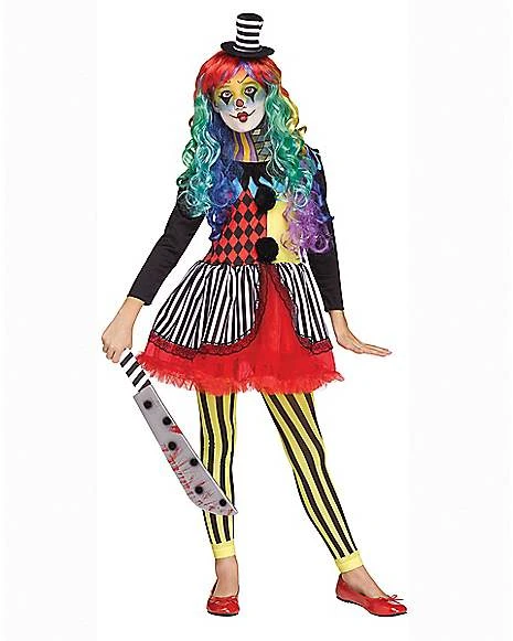 Kids Freakshow Clown Costume 1 Kids Freakshow Clown Costume