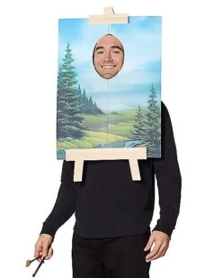Adult Bob Ross Painting Costume - Firefly -Holiday Discount Store 01417989 b