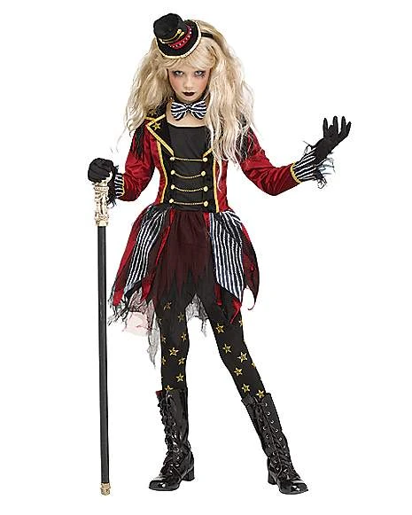 Kids Dark Ringmaster Costume 1 Kids Dark Ringmaster Costume
