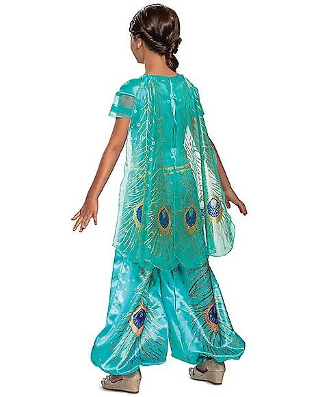 Kids Jasmine Costume - Aladdin Live Action 2 Kids Jasmine Costume - Aladdin Live Action - Image 2