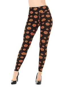Pumpkin Leggings -Holiday Discount Store 01434281 a