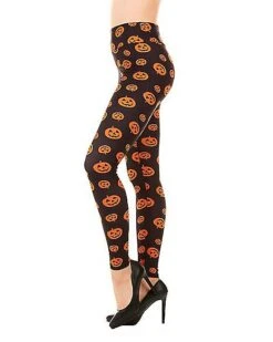 Pumpkin Leggings -Holiday Discount Store 01434281 b