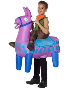 Boys Giddy Up Inflatable Costume - Fortnite