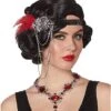 '20s Beaded Feather Headband