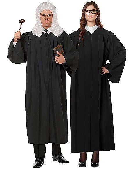 Adult Judge Robe Costume 1 Adult Judge Robe Costume