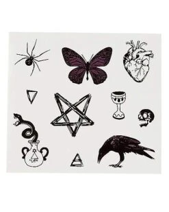 Gothic Temporary Tattoos -Holiday Discount Store 01473990 c