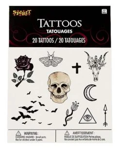 Gothic Temporary Tattoos -Holiday Discount Store 01473990 d