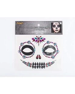Sugar Skull Face Decal -Holiday Discount Store 01474741 d