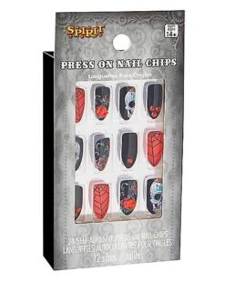 Day Of The Dead Press On Nails -Holiday Discount Store 01474873 c