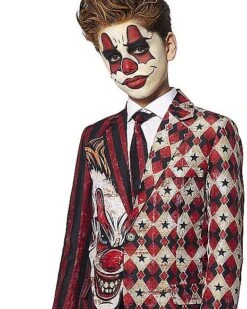 Kids Creepy Clown Suit 5 Kids Creepy Clown Suit -Holiday Discount Store 01477231 c
