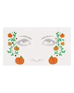 Pumpkin Face Decal