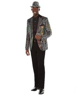 Adult '20s Multicolored Jacket -Holiday Discount Store 01488824 d