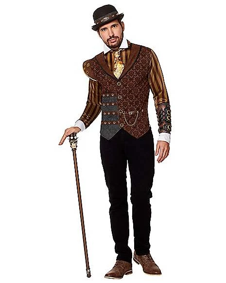 Adult Victorian Steampunk Costume 1 Adult Victorian Steampunk Costume