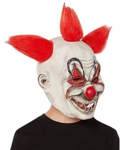 Kids Light-Up Krazy Clown Mask -Holiday Discount Store 01498385 c