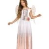 Kids Rose Gold Angel Costume