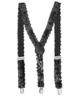 Sequin Suspenders -Holiday Discount Store 01502970 b