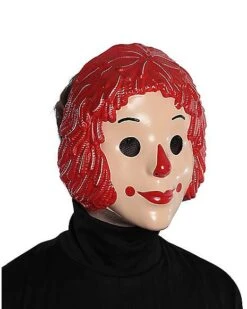 Vintage Rag Doll Half Mask -Holiday Discount Store 01548734 c