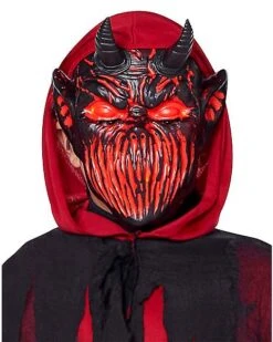 Kids Light-Up Devilish Demon Costume -Holiday Discount Store 01550581 d