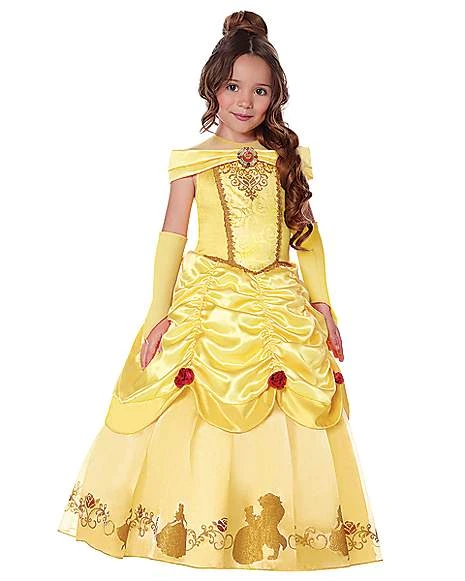 Toddler Long Belle Costume - Beauty And The Beast 1 Toddler Long Belle Costume - Beauty And The Beast