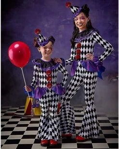 Toddler Funhouse Clown Costume -Holiday Discount Store 01559897 c