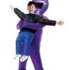 Kids Light-Up Purple Ghoul Pick-Me-Up Inflatable Costume