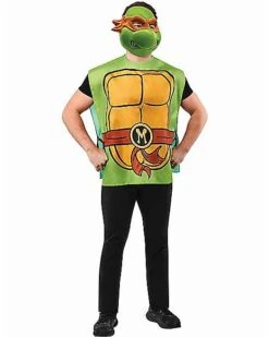 Adult Michelangelo Teenage Mutant Ninja Turtles Costume Kit - Ben Coop -Holiday Discount Store 01570076 c