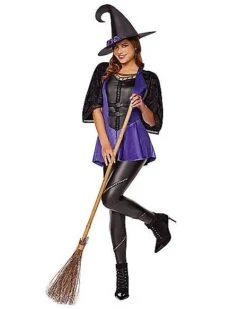 Adult Wicked Spell Caster Witch Costume