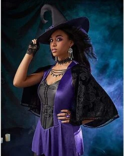 Adult Wicked Spell Caster Witch Costume -Holiday Discount Store 01576958 c